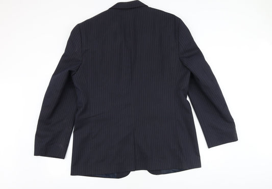 Mens UK Size 44 Burton Regular Blue Suit Jacket
