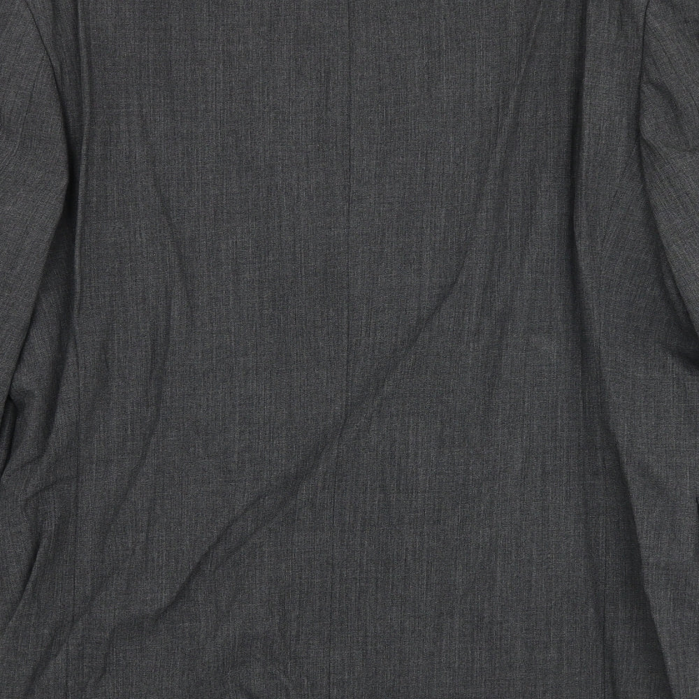 Mens UK Size 38 Ciro Citterio Regular Grey Suit Jacket