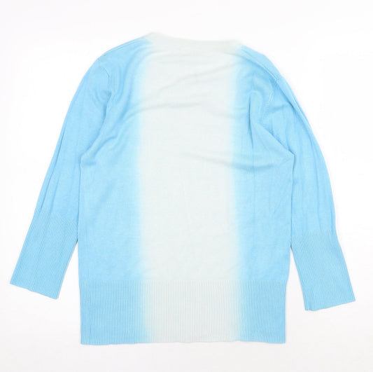 Womens UK Size 12 Editions Blue Pullover Jumper
