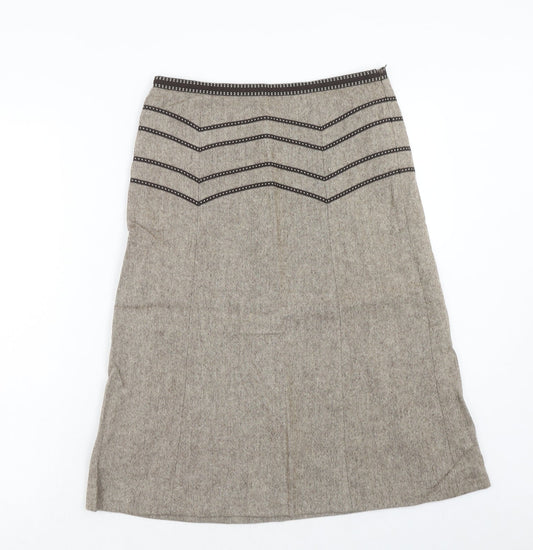 Womens UK Size 8 Oasis A-Line Skirt
