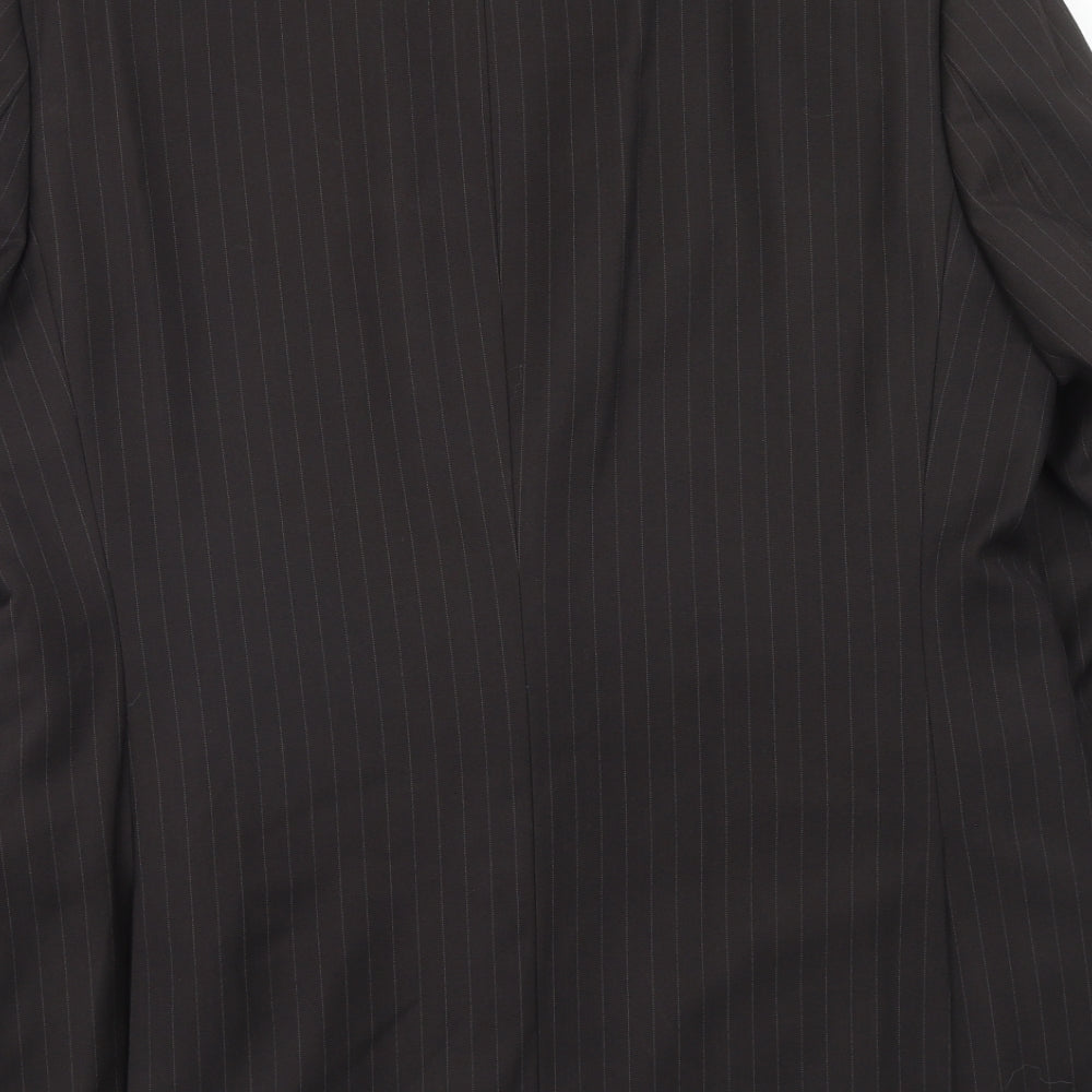 Mens UK Size 44 Burton Regular Brown Suit Jacket