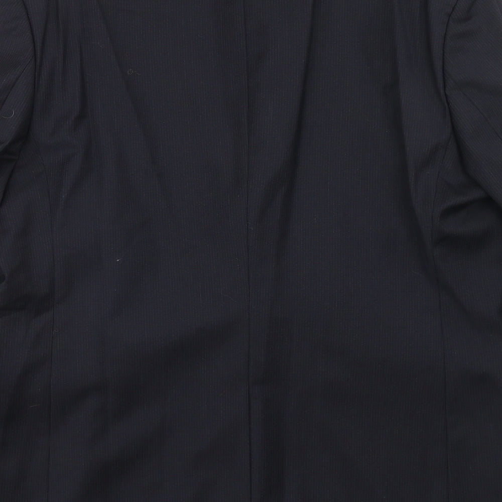 Mens UK Size 44 BHS Regular Blue Suit Jacket