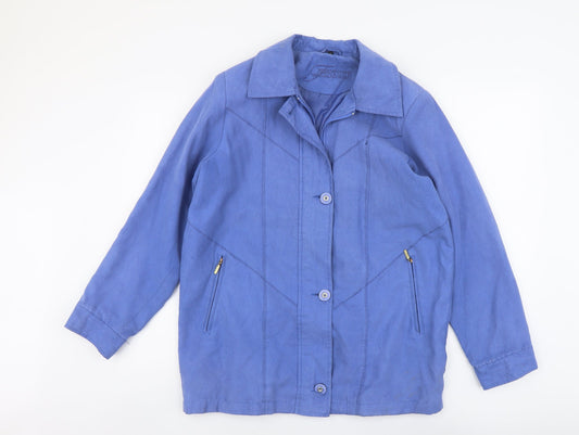 Womens UK Size 12 Finesse Blue Jacket