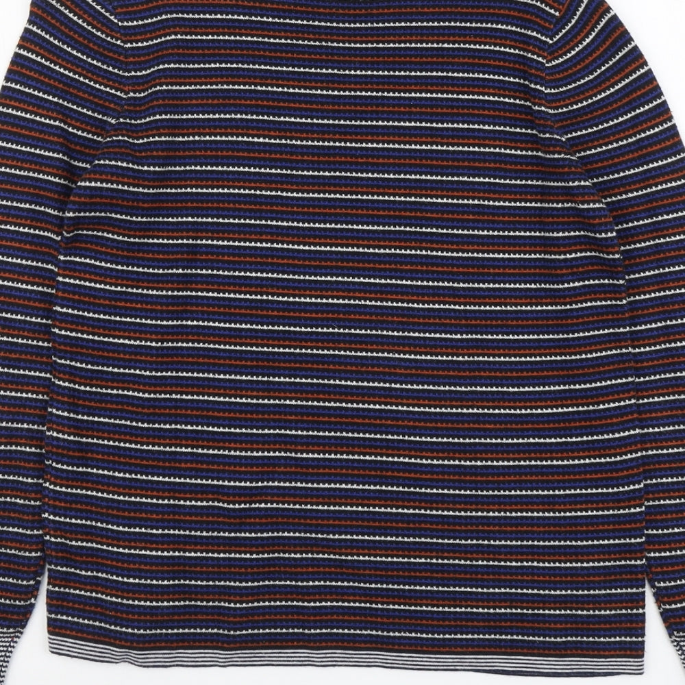 Womens UK Size 10 Papaya Multicoloured Pullover Jumper