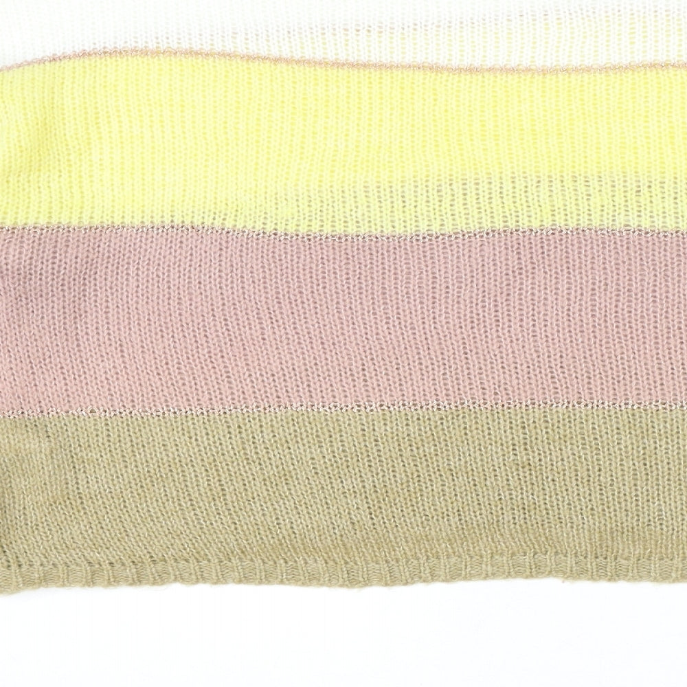 Womens UK Size S Villa Multicoloured Pullover Jumper