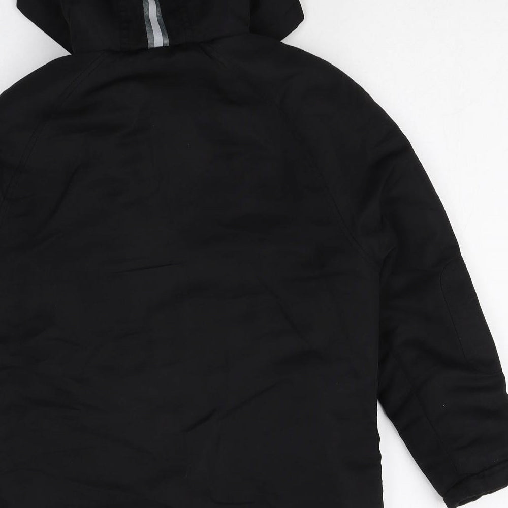 ANDY & EVANS Boys Black Jacket Size S Zip