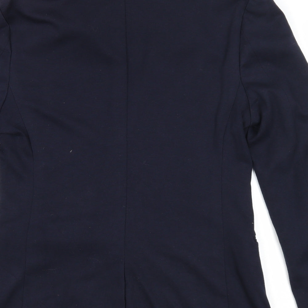 ASOS Mens Blue Polyester Jacket Blazer Size 38 Regular