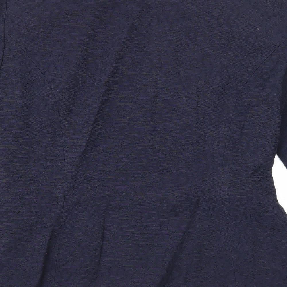 Womens UK Size 12 Kaliko Blue Jacket