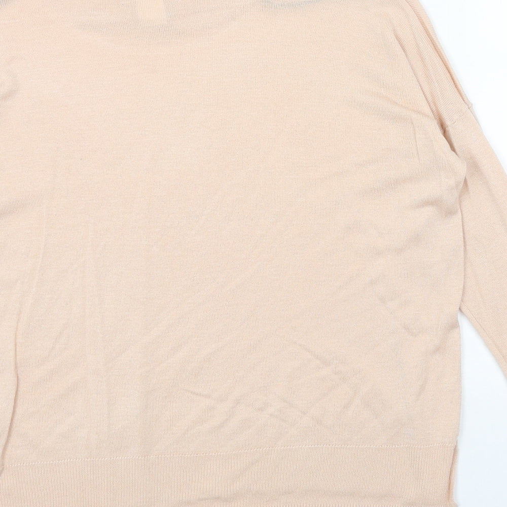 Womens UK Size S H&M Pink Pullover Jumper