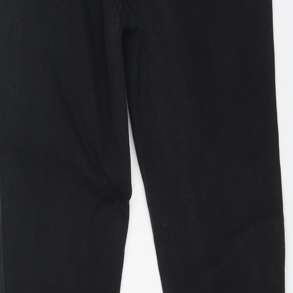 Denim & Co. Womens Black Cotton Jegging Jeans Size 6 L29 in Regular