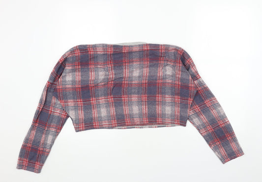 Womens UK Size 10 Topshop Red Pullover Jumper