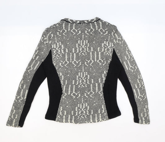 Womens UK Size S H&M Black Jacket