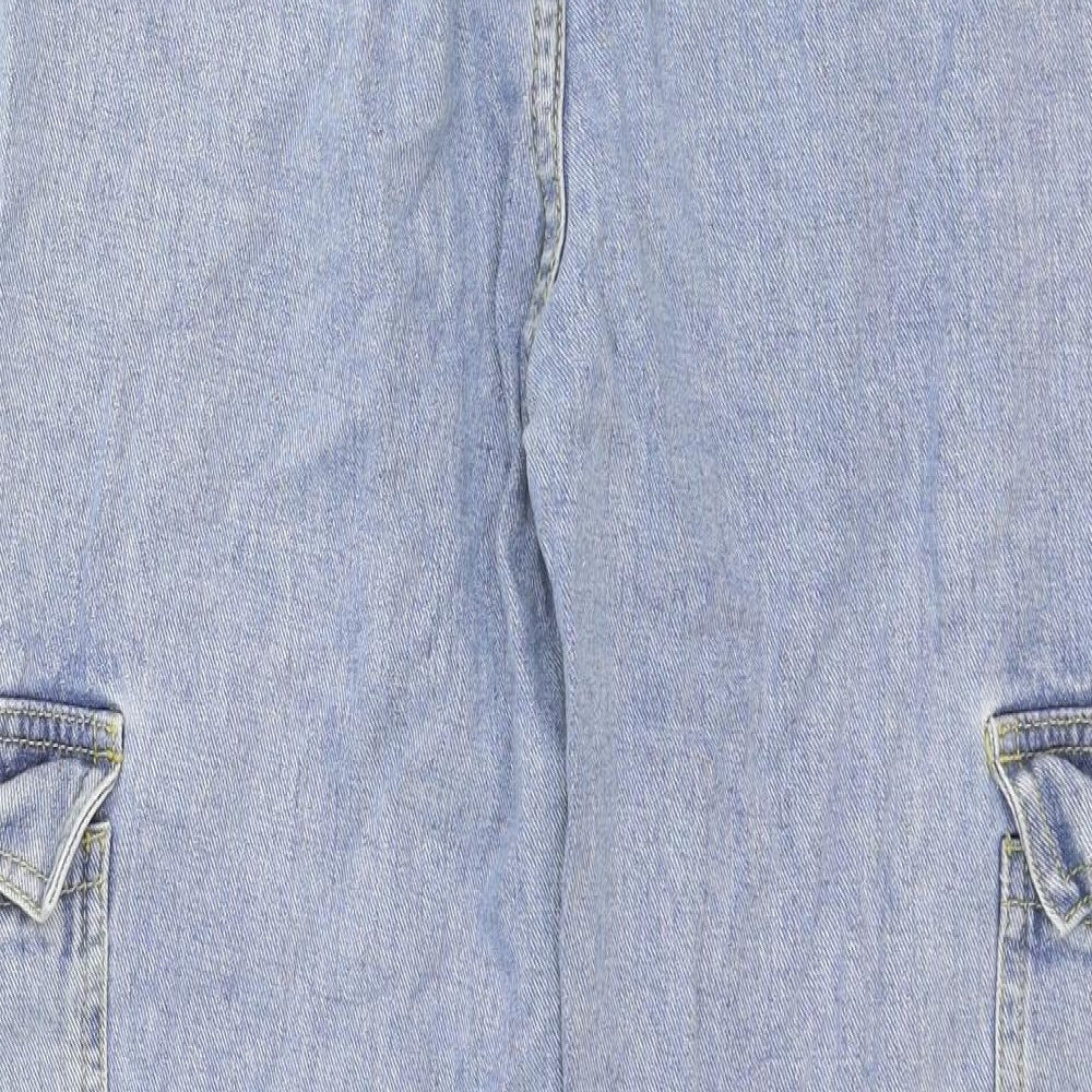 Womens UK Size 26 in Preworn Regular Fit Straight Blue Jeans