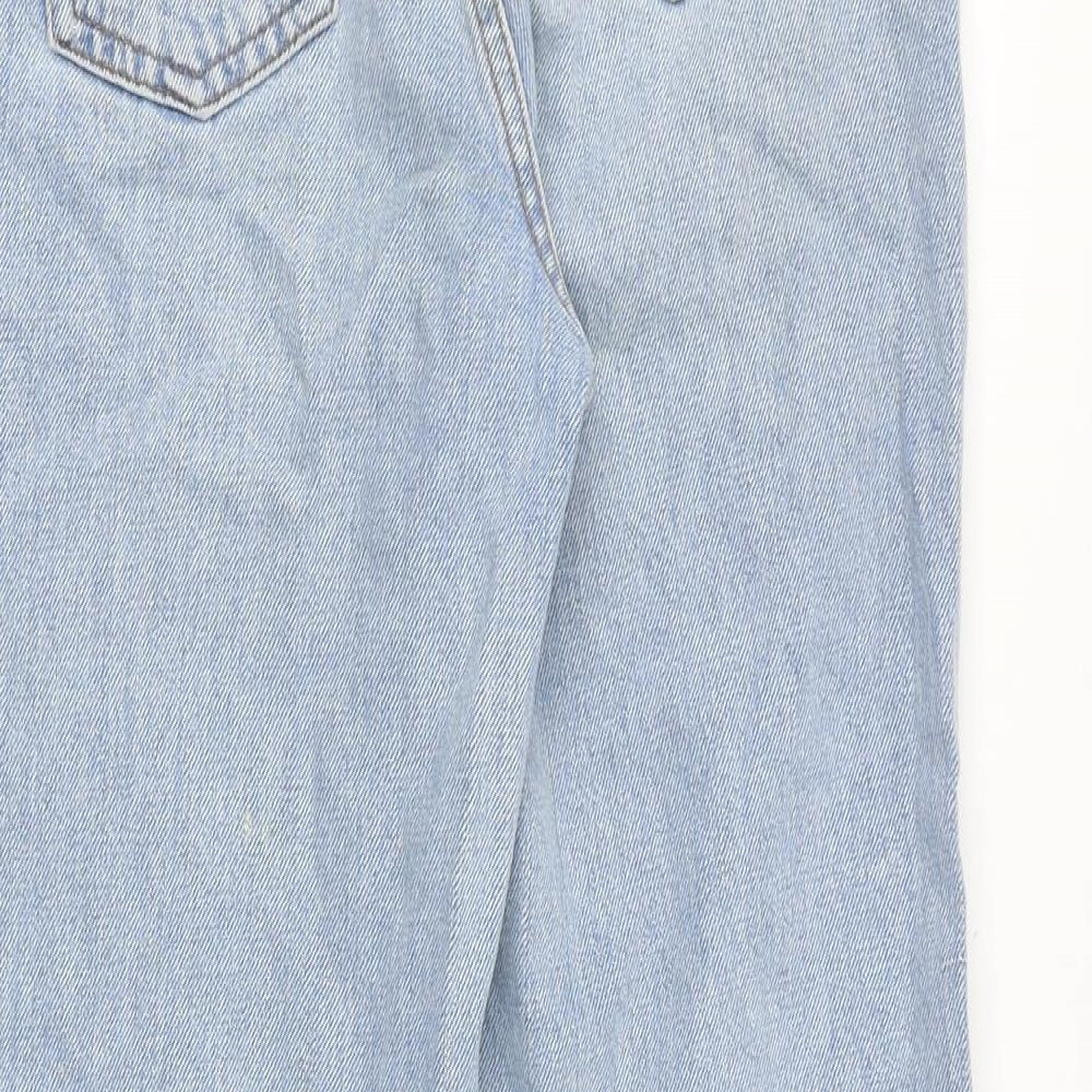BDG Womens Blue Cotton Straight Jeans Size 24 in Regular Zip