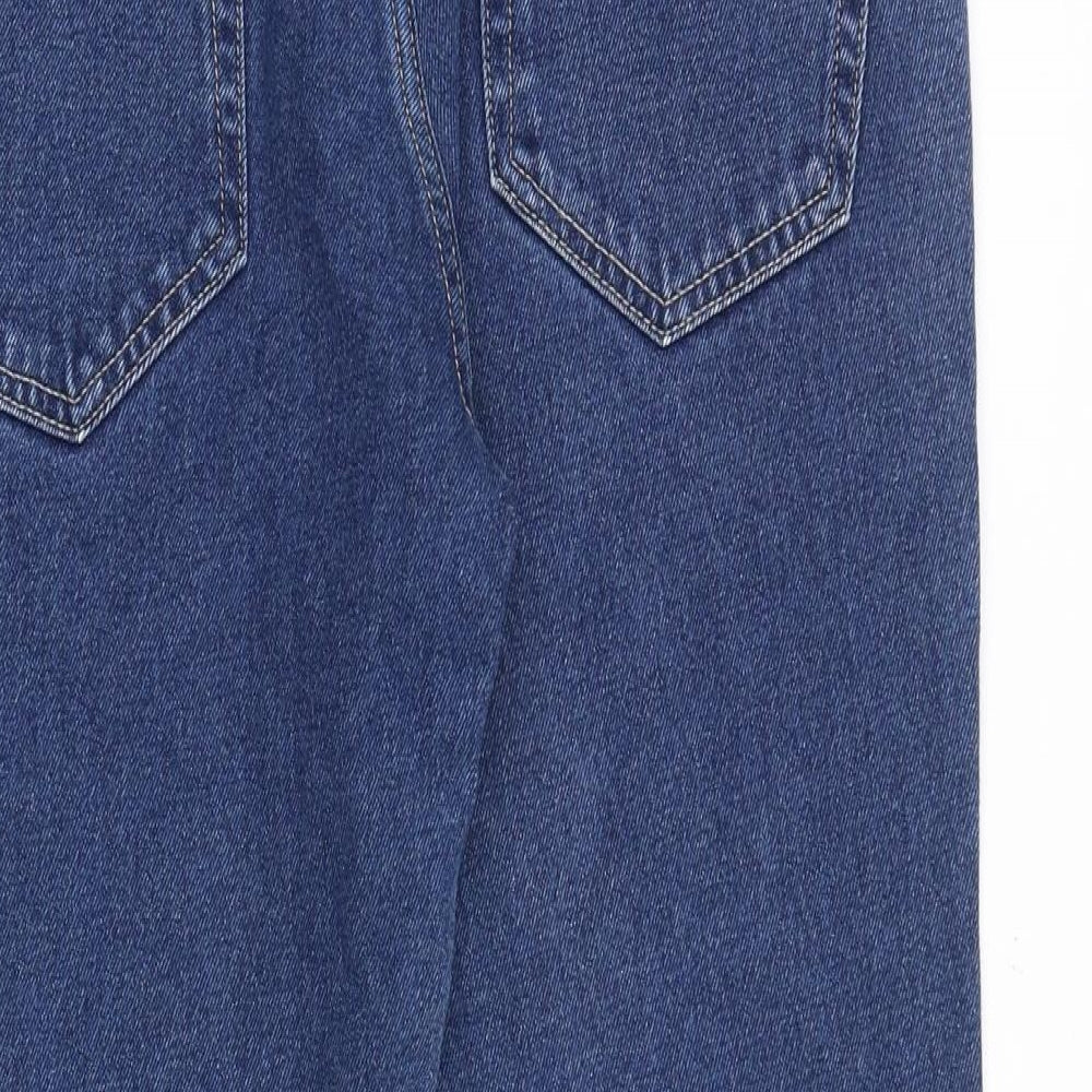 Mens UK Size 30 in Preworn Regular Fit Straight Blue Jeans