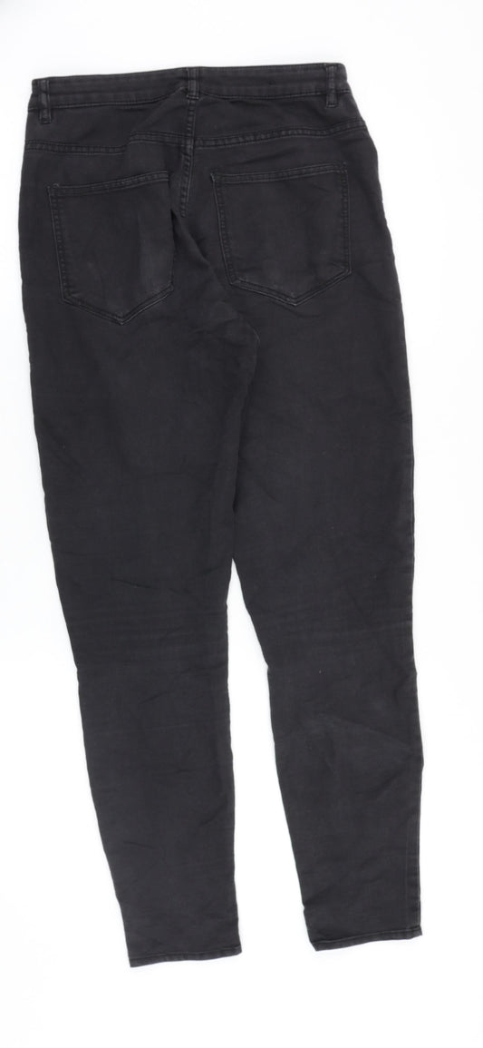Womens UK Size 8 H&M Slim Fit Skinny Black Jeans