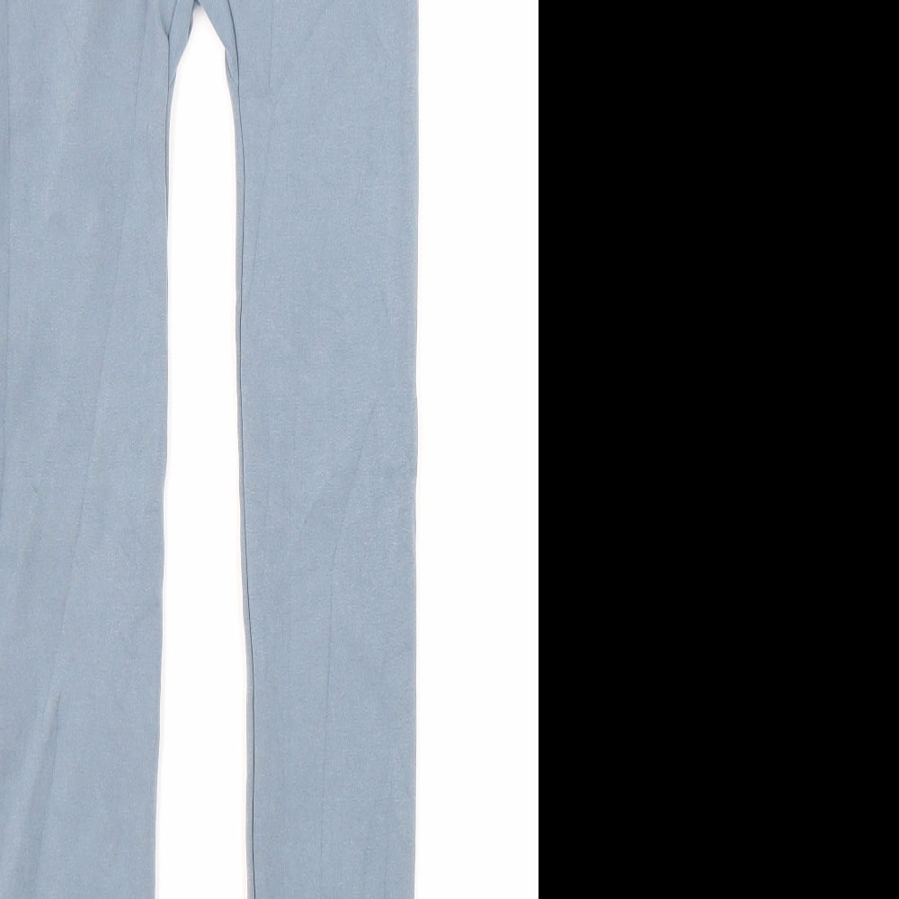 Womens UK Size XS Zara Jogger Blue Leggings
