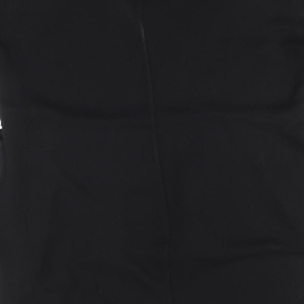Womens UK Size 14 H&M Black Tunic Blouse