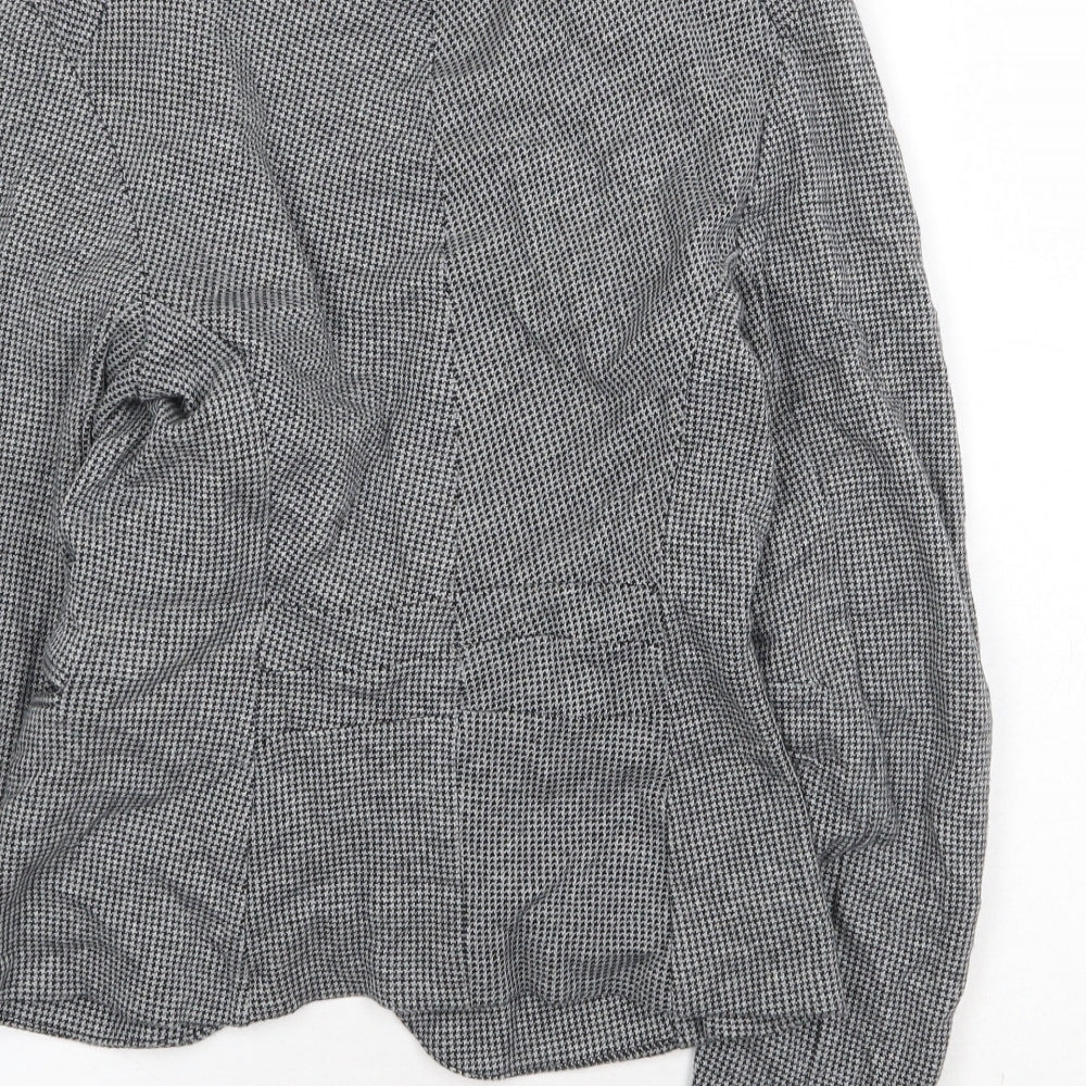 Womens UK Size 8 Topshop Grey Jacket
