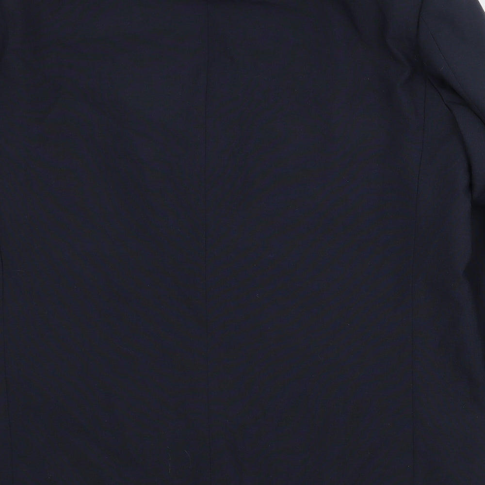 Mens UK Size 44 Premier Man Regular Blue Suit Jacket