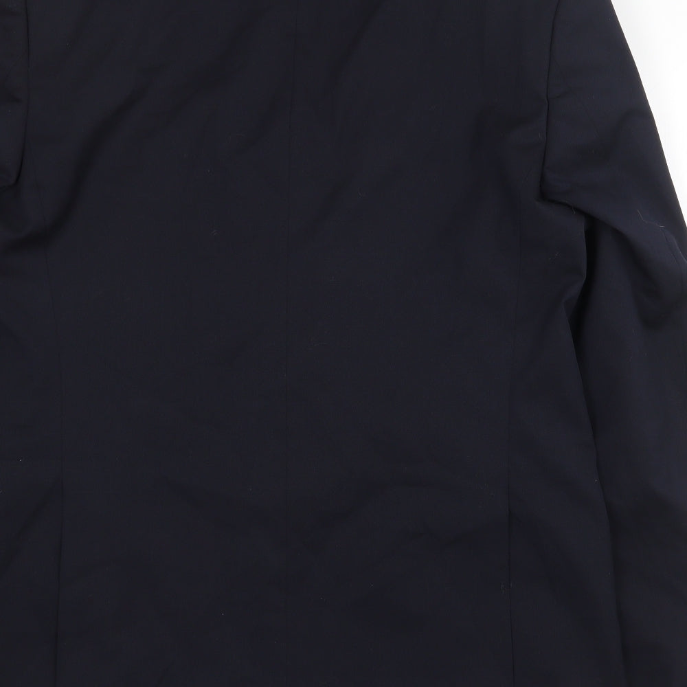 Mens UK Size 40 Marks and Spencer Regular Blue Suit Jacket