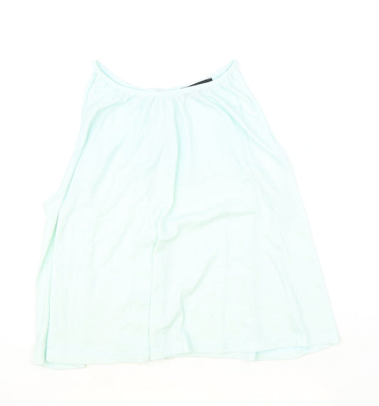 Womens UK Size 14 Atmosphere Blue Basic Tank