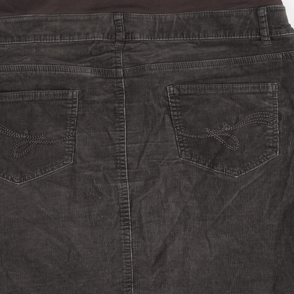 Womens UK Size 12 Yessica Straight & Pencil Corduroy Skirt