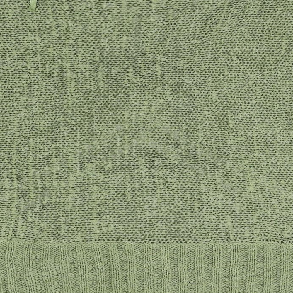 Womens UK Size L Paraphrase Green Pullover Jumper