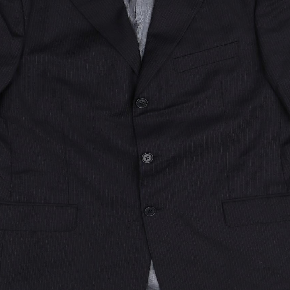 Mens UK Size 42 Marks and Spencer Regular Black Suit Jacket