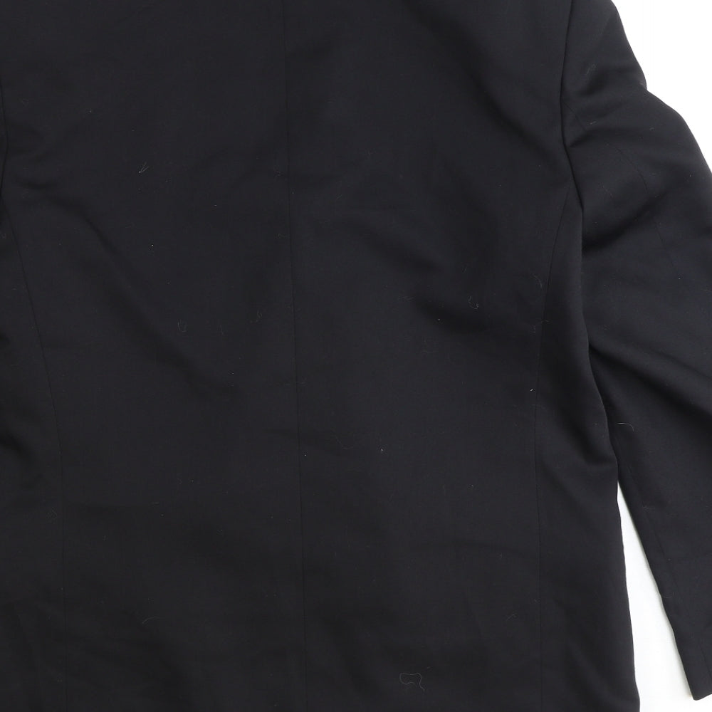 Mens UK Size 40 Burton Regular Black Suit Jacket