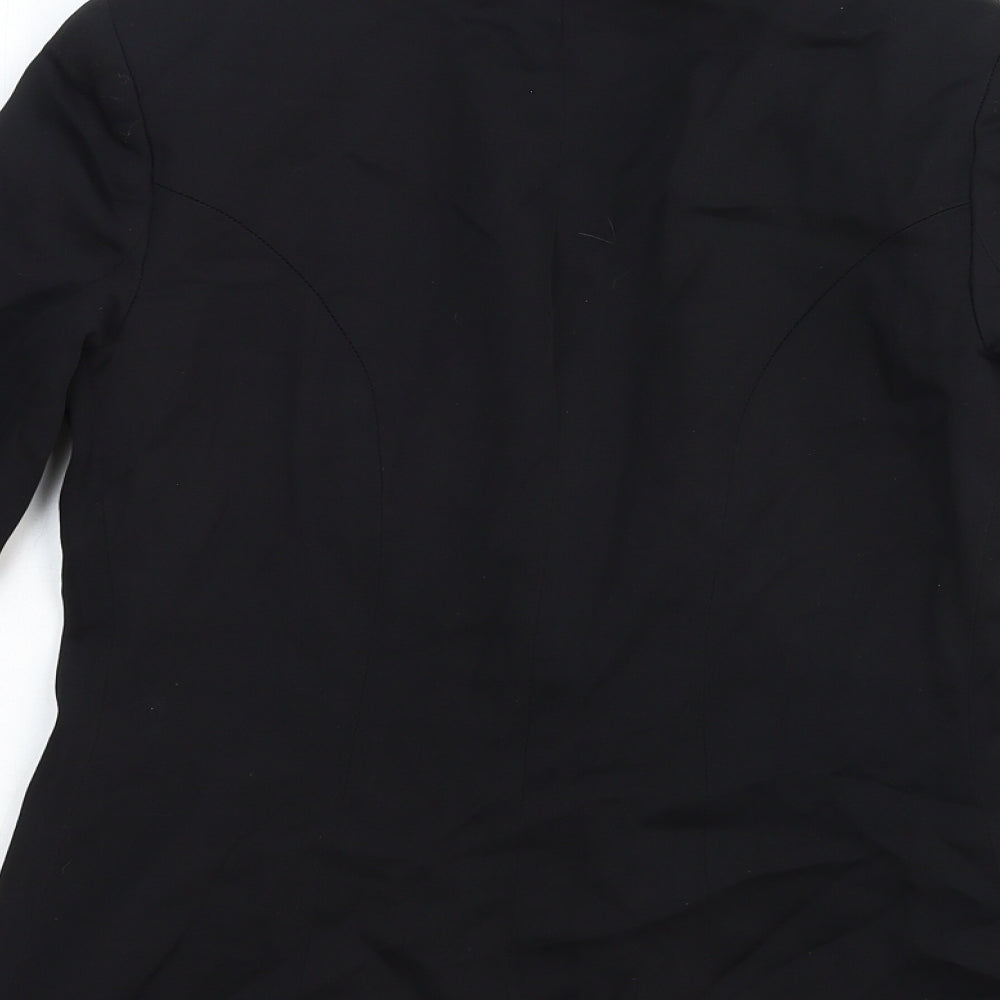 Womens UK Size 6 Topshop Regular Black Blazer
