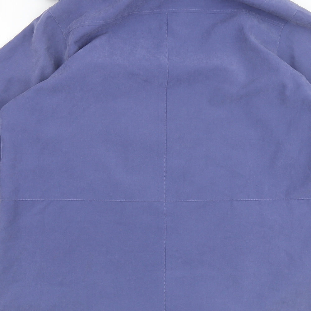 Womens UK Size S DANNIMAC Purple Pea Coat