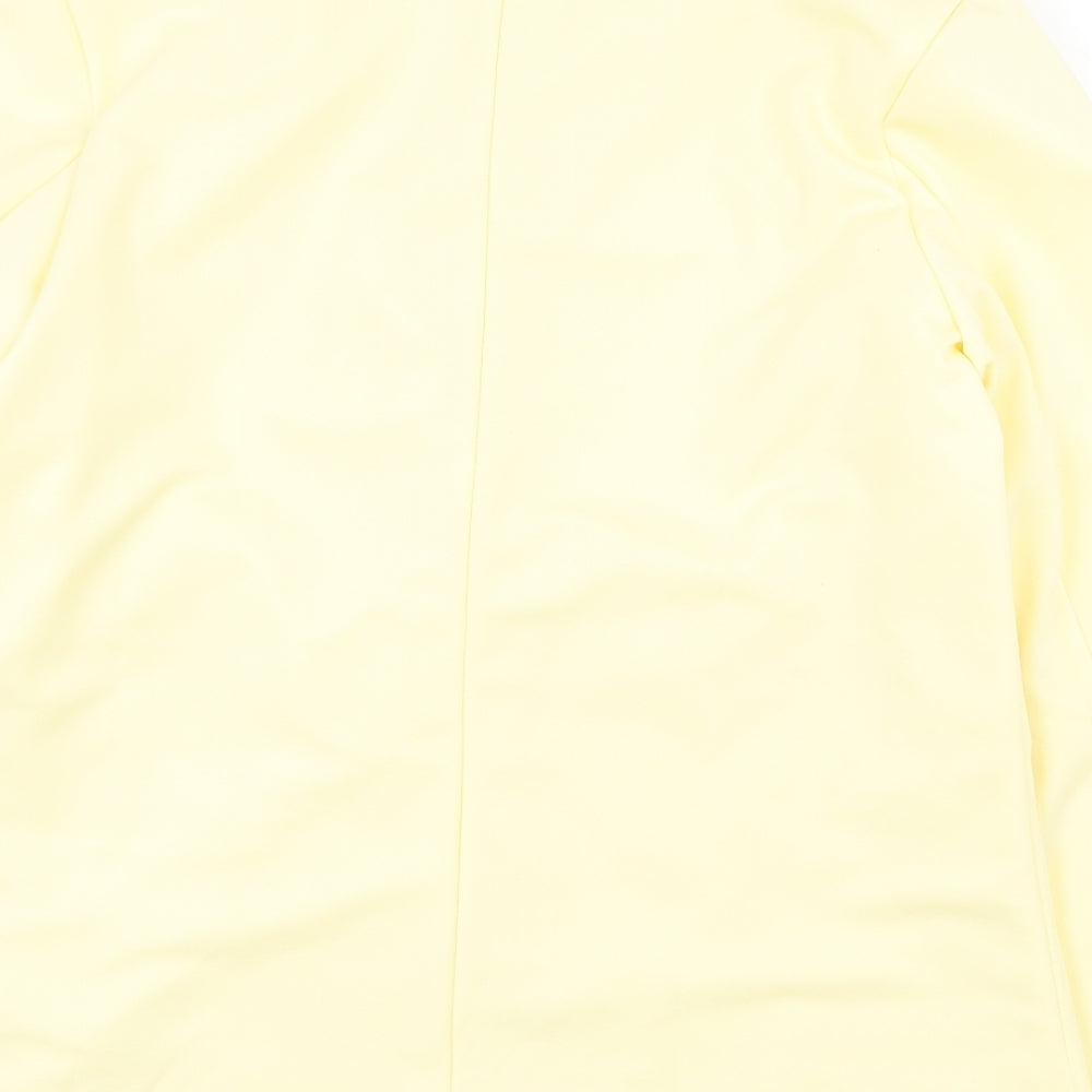 Womens UK Size M Preworn Yellow Jacket