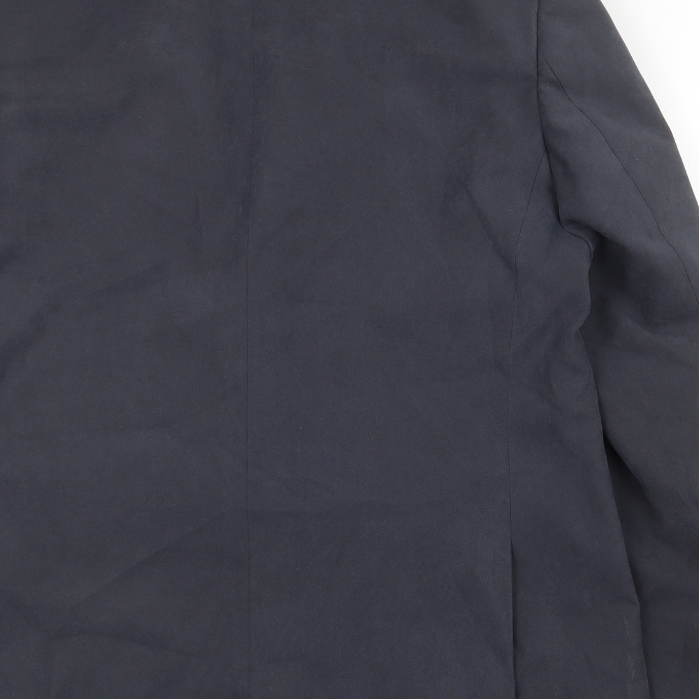 Mens UK Size 44 Marks and Spencer Regular Blue Suit Jacket