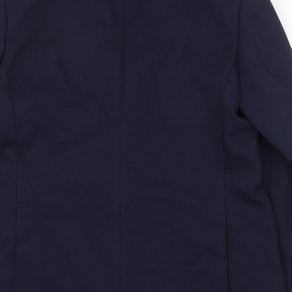 Mens UK Size 42 Marks and Spencer Regular Blue Suit Jacket