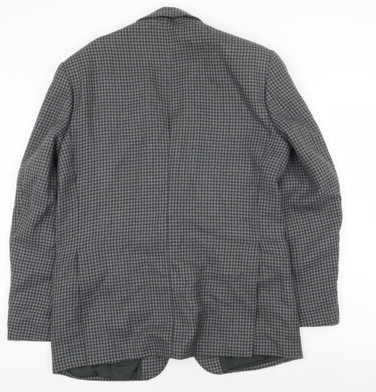 Mens UK Size 40 Hugo James Regular Grey Suit Jacket