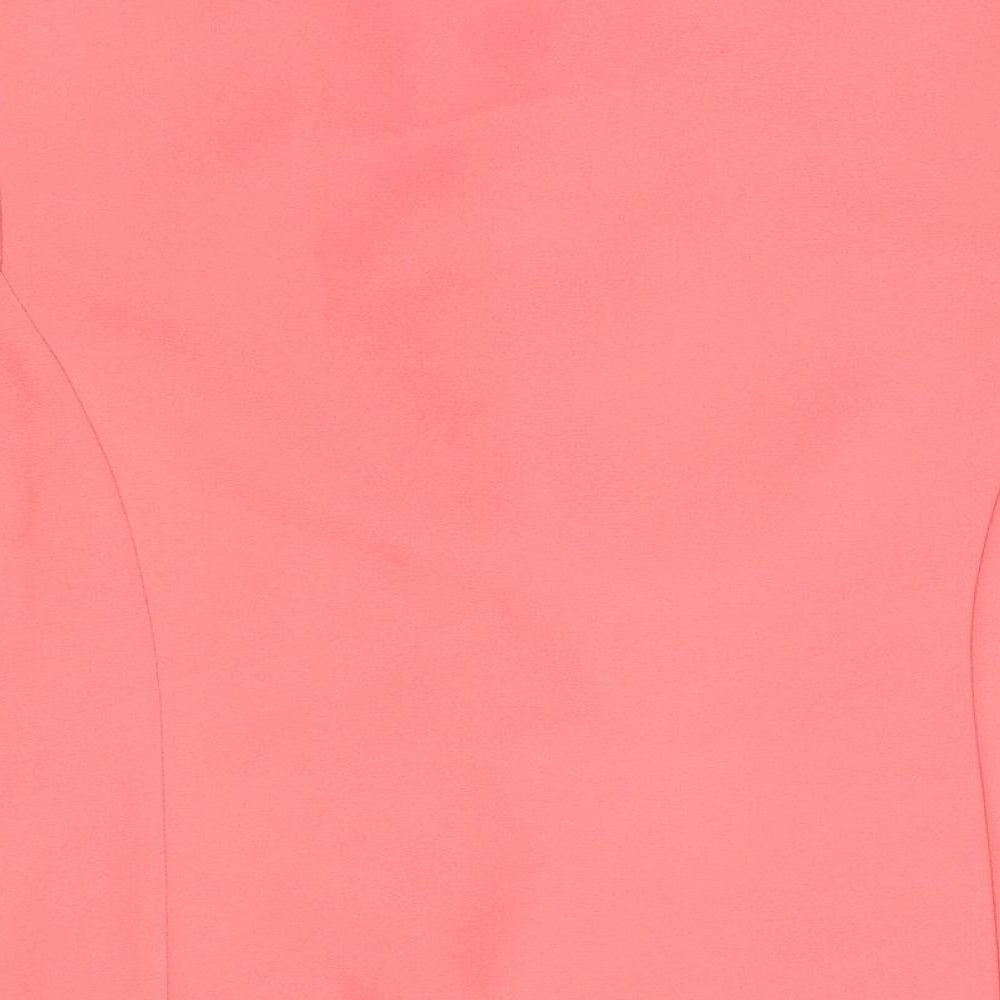 Berkertex Womens Pink Polyester Jacket Blazer Size 14