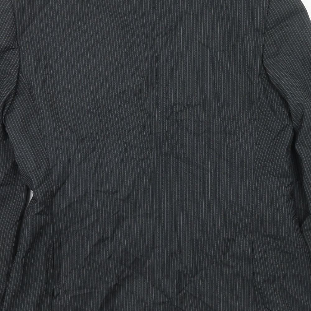Mens UK Size 38 Burton Regular Grey Suit Jacket