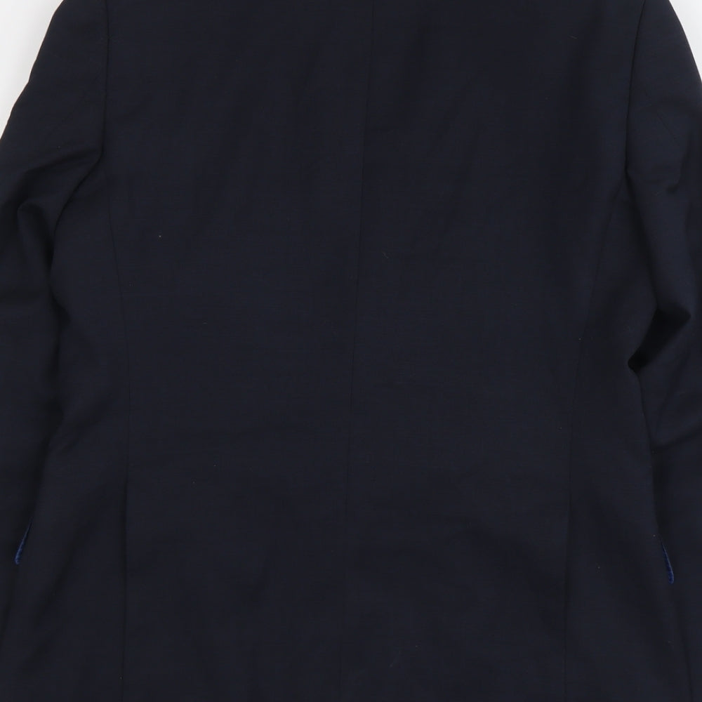 Mens UK Size M Marks and Spencer Regular Blue Suit Jacket