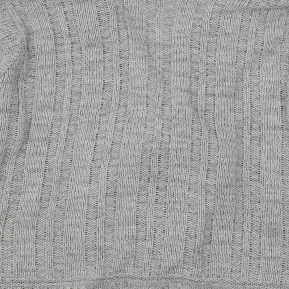 Womens UK Size M M&Co Grey Cardigan Jumper