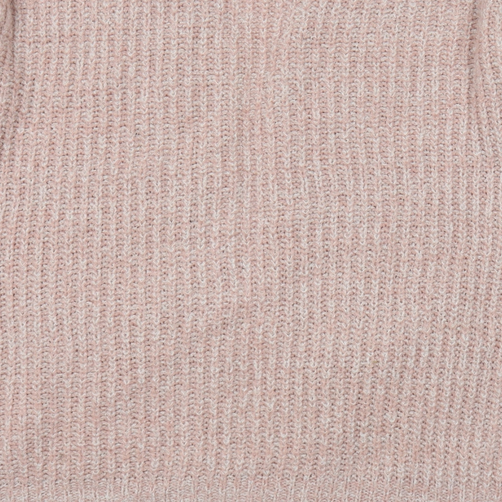Womens UK Size 10 Misspap Pink Cardigan Jumper