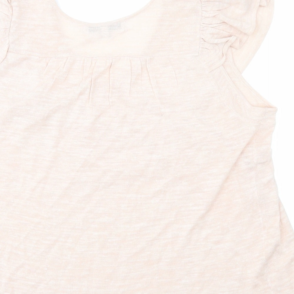 Womens UK Size M NEXT Pink Basic T-Shirt