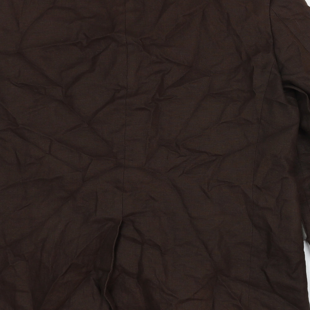 Mens UK Size 42 Marks and Spencer Regular Brown Suit Jacket