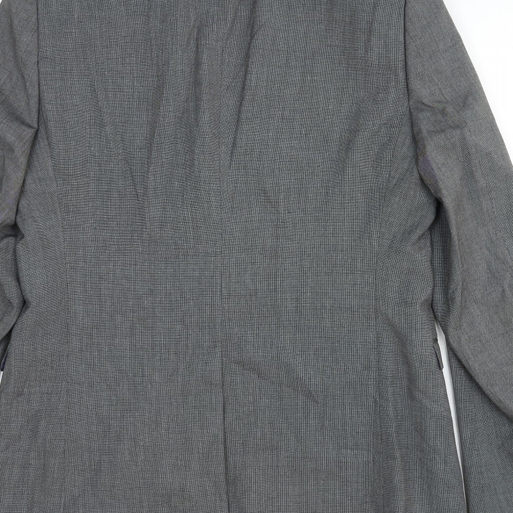 Mens UK Size 38 Debenhams Regular Grey Suit Jacket