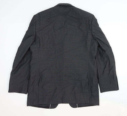 Mens UK Size 42 Marks and Spencer Regular Grey Suit Jacket