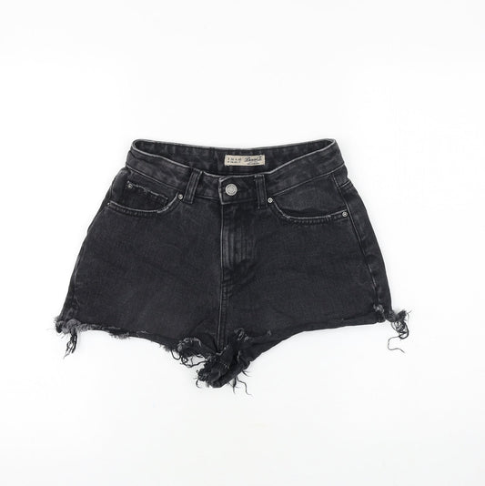Womens UK Size 8 Denim & Co. Regular Fit Hot Pants Shorts