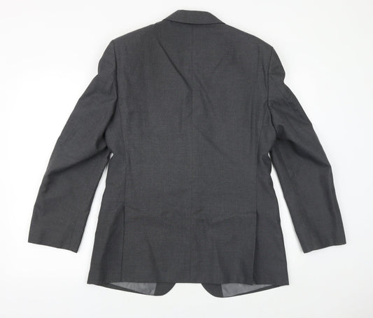 Mens UK Size 38 Marks and Spencer Regular Grey Suit Jacket