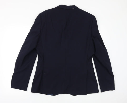 Mens UK Size 40 Marks and Spencer Regular Blue Suit Jacket