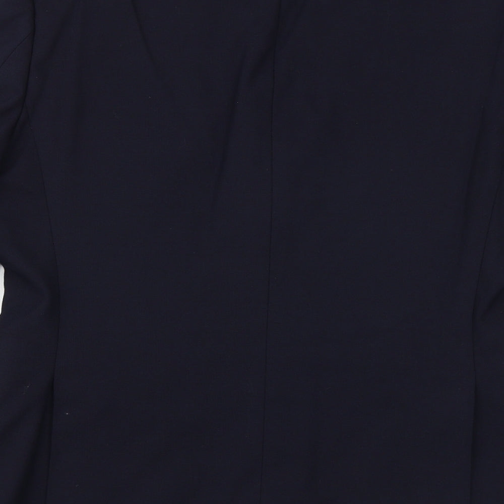 Mens UK Size 40 Marks and Spencer Regular Blue Suit Jacket
