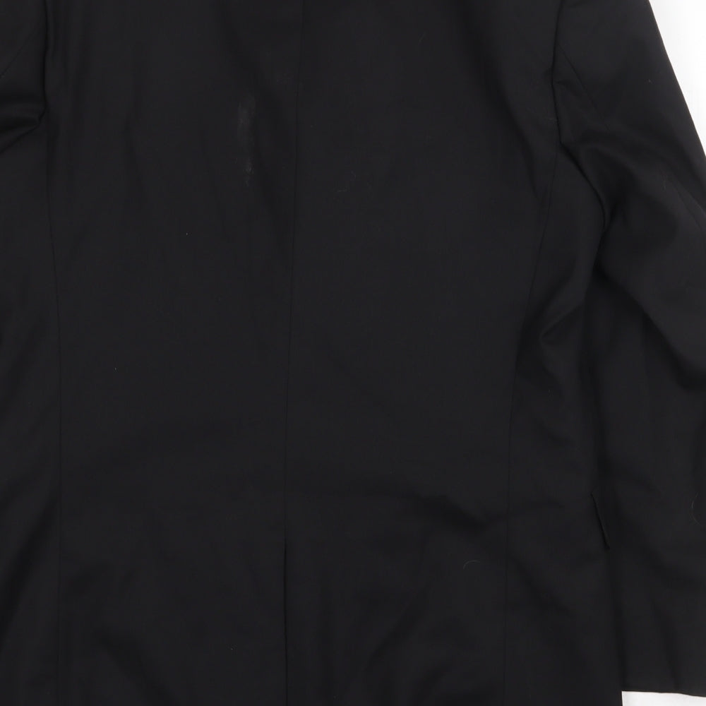 Mens UK Size 40 Karl Jackson Regular Black Suit Jacket